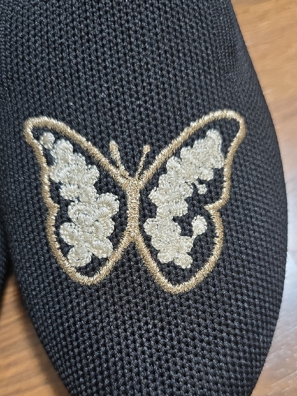 Vivaia Audrey Round-Toe Butterfly Embroidered Loafers - Picture 3 of 12